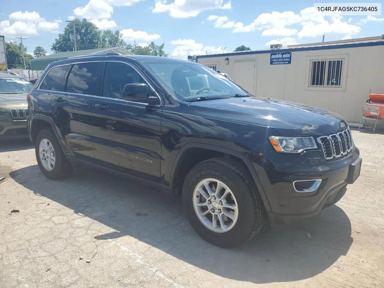 2019 Jeep Grand Cherokee Laredo VIN: 1C4RJFAG5KC736405 Lot: 57351344