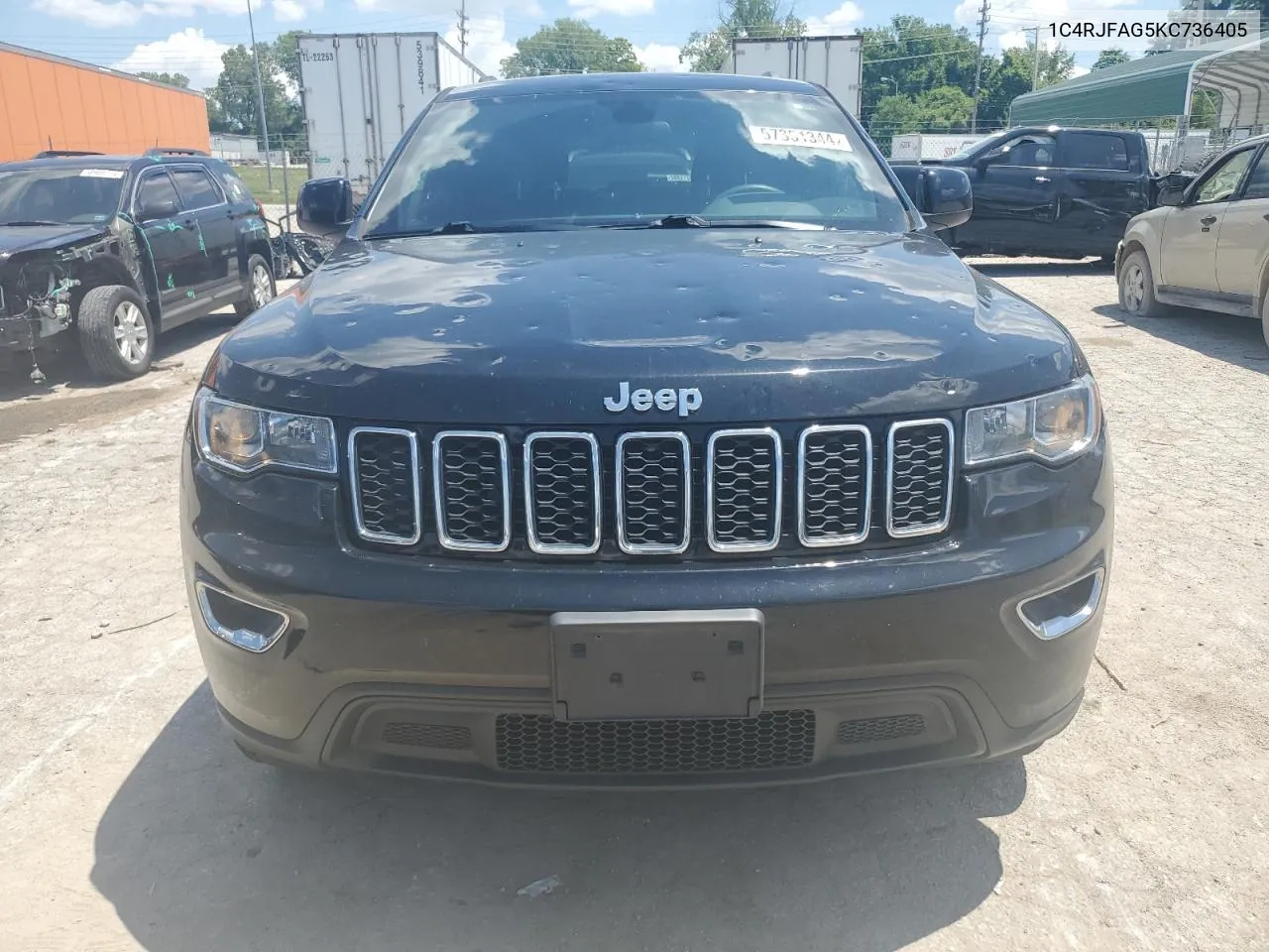 1C4RJFAG5KC736405 2019 Jeep Grand Cherokee Laredo