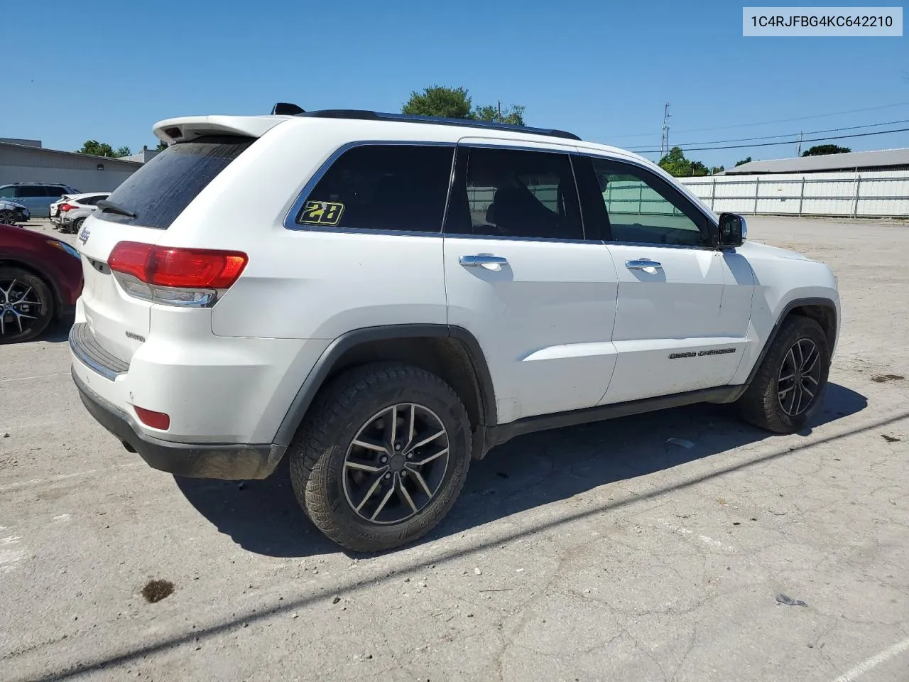 2019 Jeep Grand Cherokee Limited VIN: 1C4RJFBG4KC642210 Lot: 57401544