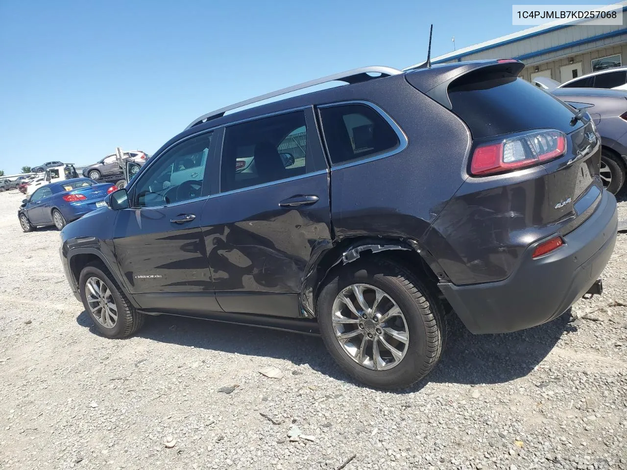 2019 Jeep Cherokee Latitude Plus VIN: 1C4PJMLB7KD257068 Lot: 57466974