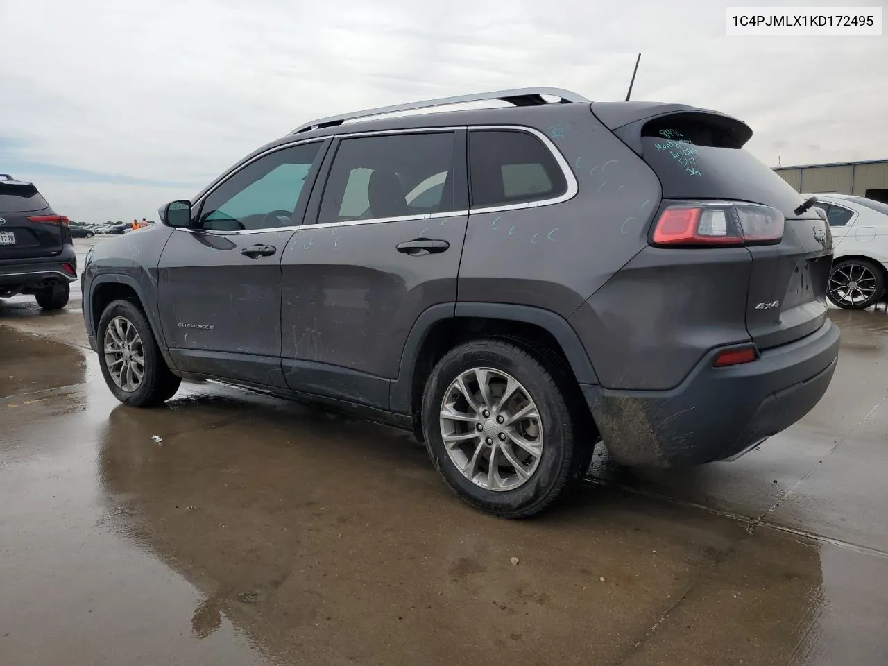 2019 Jeep Cherokee Latitude Plus VIN: 1C4PJMLX1KD172495 Lot: 57505004