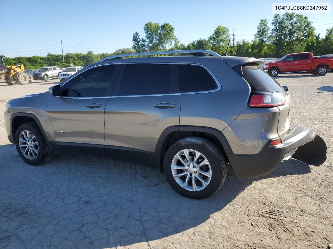 2019 Jeep Cherokee Latitude VIN: 1C4PJLCB8KD247952 Lot: 57783334