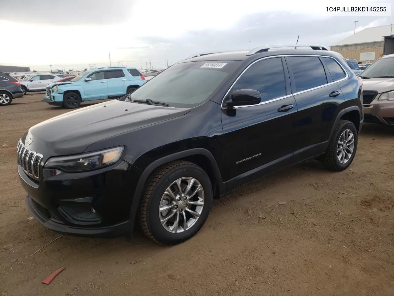 2019 Jeep Cherokee Latitude Plus VIN: 1C4PJLLB2KD145255 Lot: 58250514