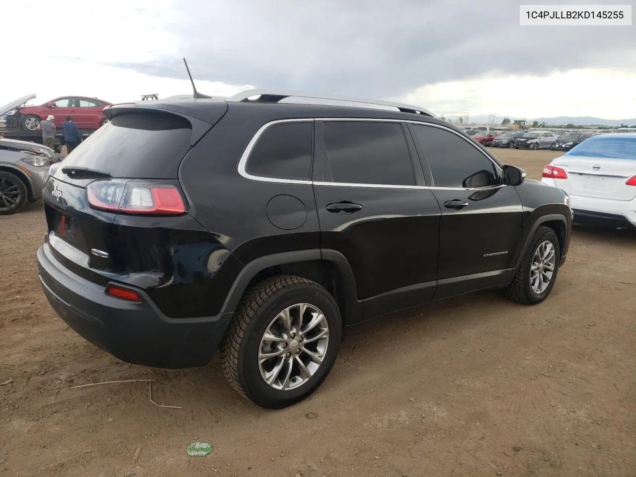 2019 Jeep Cherokee Latitude Plus VIN: 1C4PJLLB2KD145255 Lot: 58250514