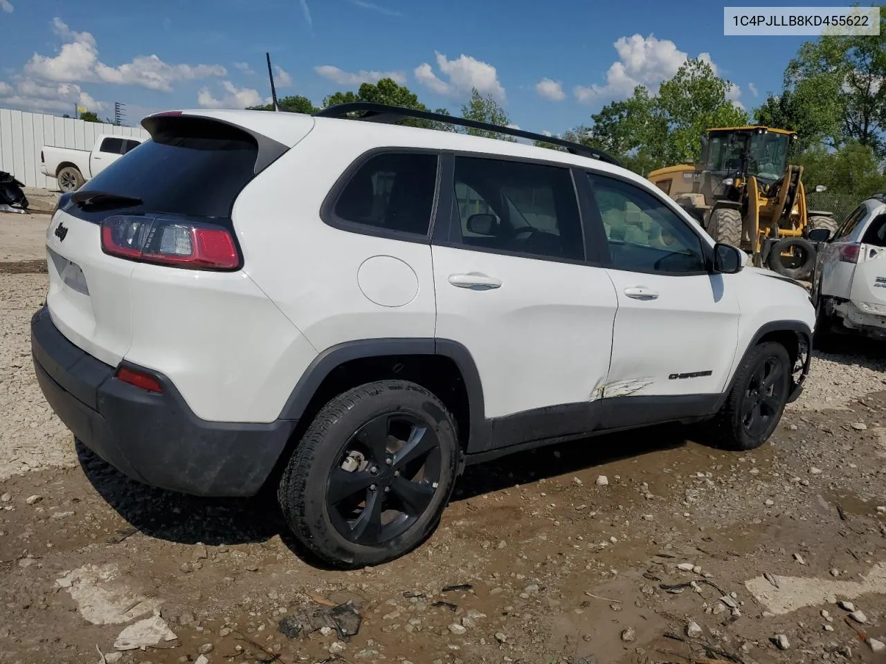 2019 Jeep Cherokee Latitude Plus VIN: 1C4PJLLB8KD455622 Lot: 59082894