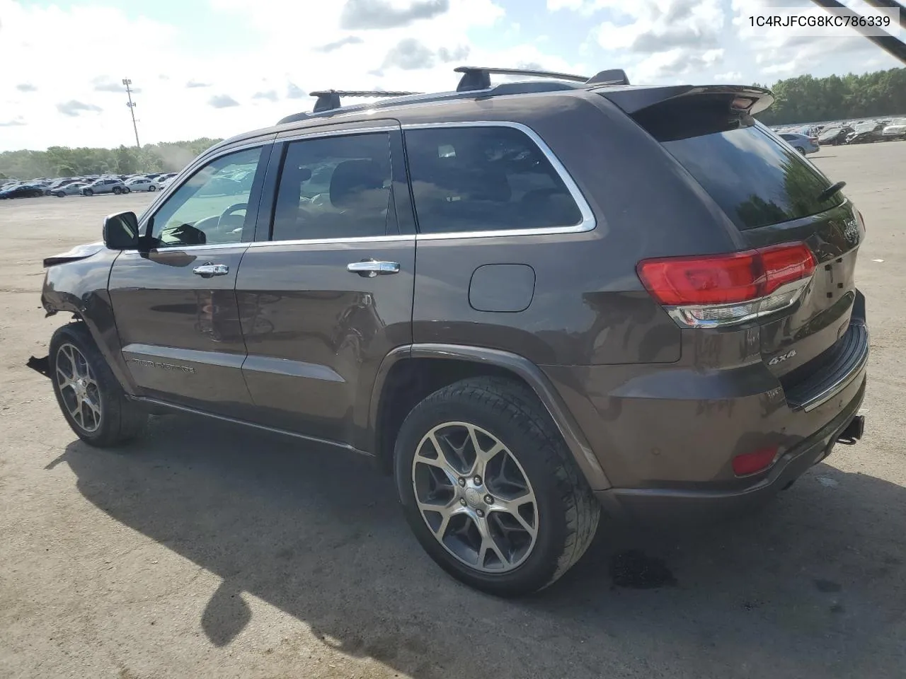 1C4RJFCG8KC786339 2019 Jeep Grand Cherokee Overland