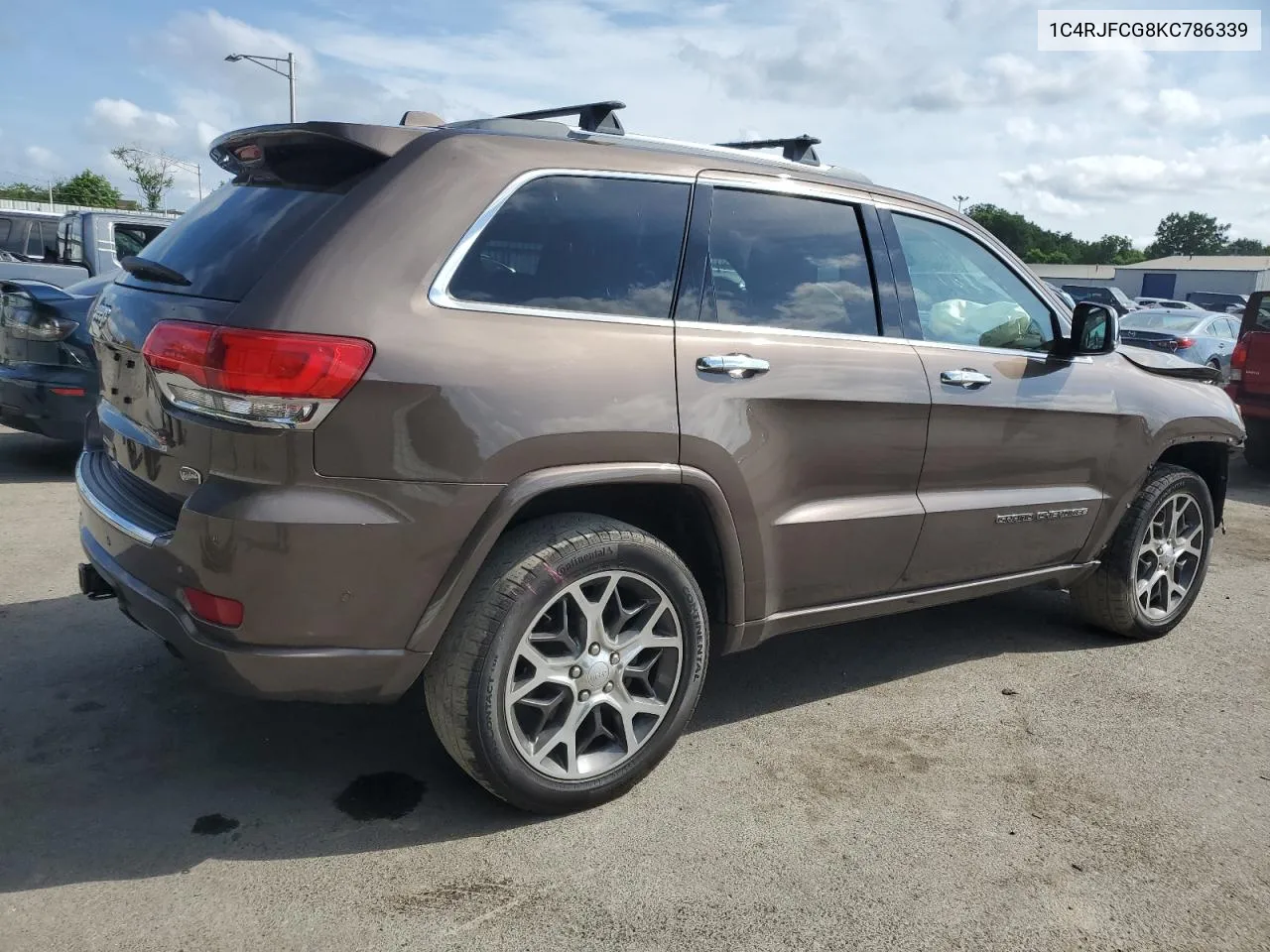 2019 Jeep Grand Cherokee Overland VIN: 1C4RJFCG8KC786339 Lot: 59220694