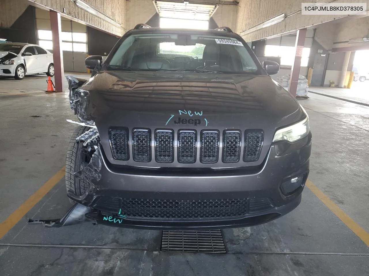 1C4PJMLB8KD378305 2019 Jeep Cherokee Latitude Plus