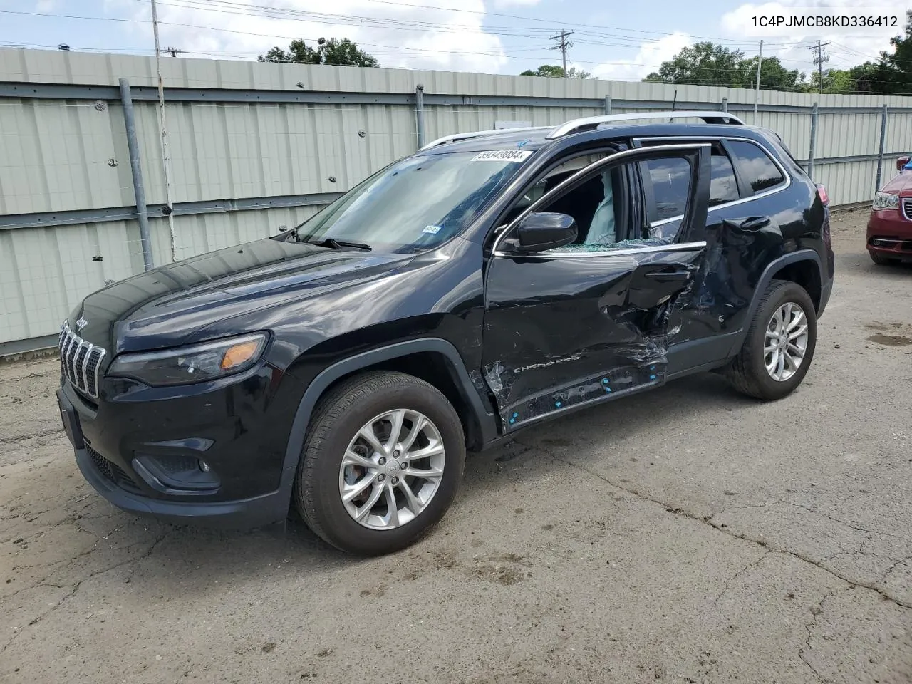 2019 Jeep Cherokee Latitude VIN: 1C4PJMCB8KD336412 Lot: 59349084