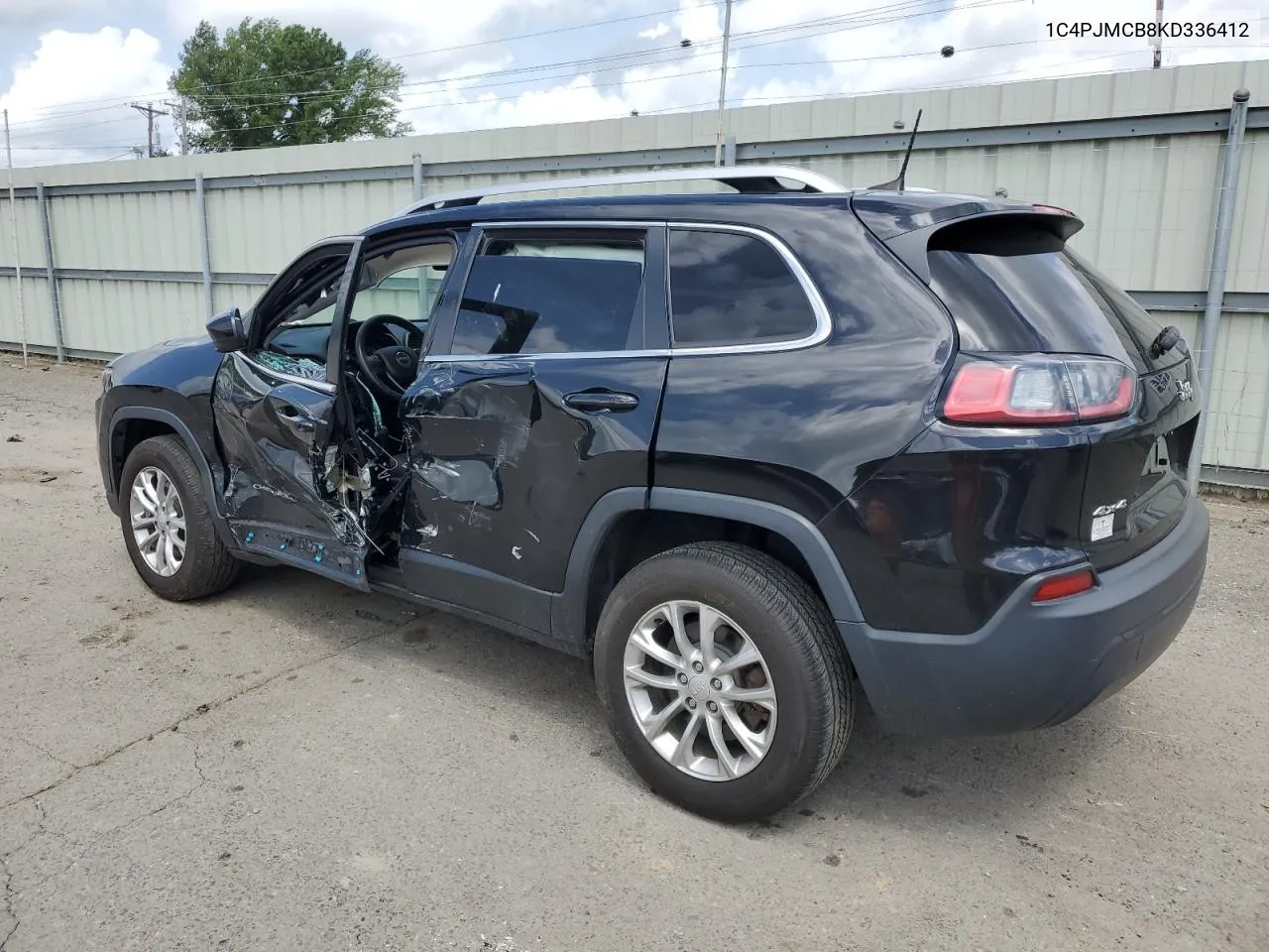 2019 Jeep Cherokee Latitude VIN: 1C4PJMCB8KD336412 Lot: 59349084