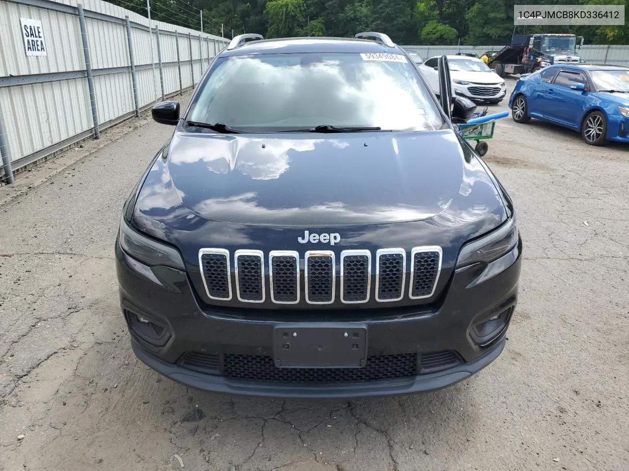 2019 Jeep Cherokee Latitude VIN: 1C4PJMCB8KD336412 Lot: 59349084