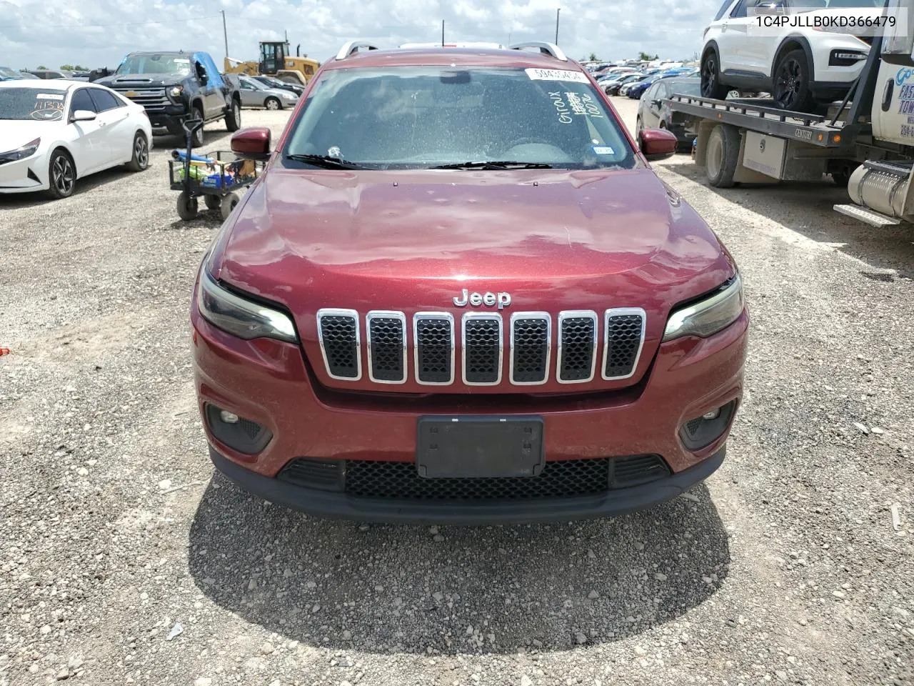 1C4PJLLB0KD366479 2019 Jeep Cherokee Latitude Plus