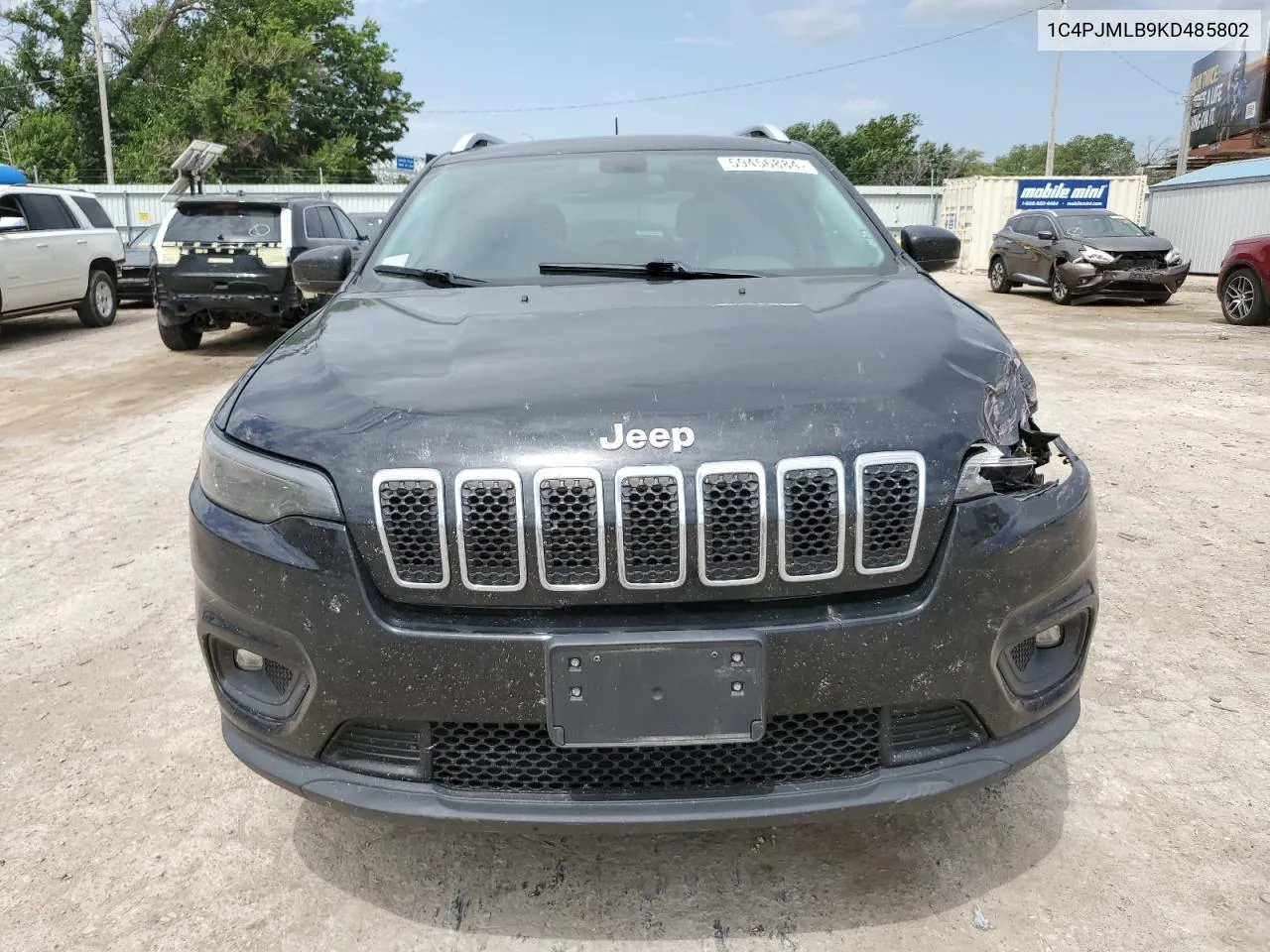 1C4PJMLB9KD485802 2019 Jeep Cherokee Latitude Plus