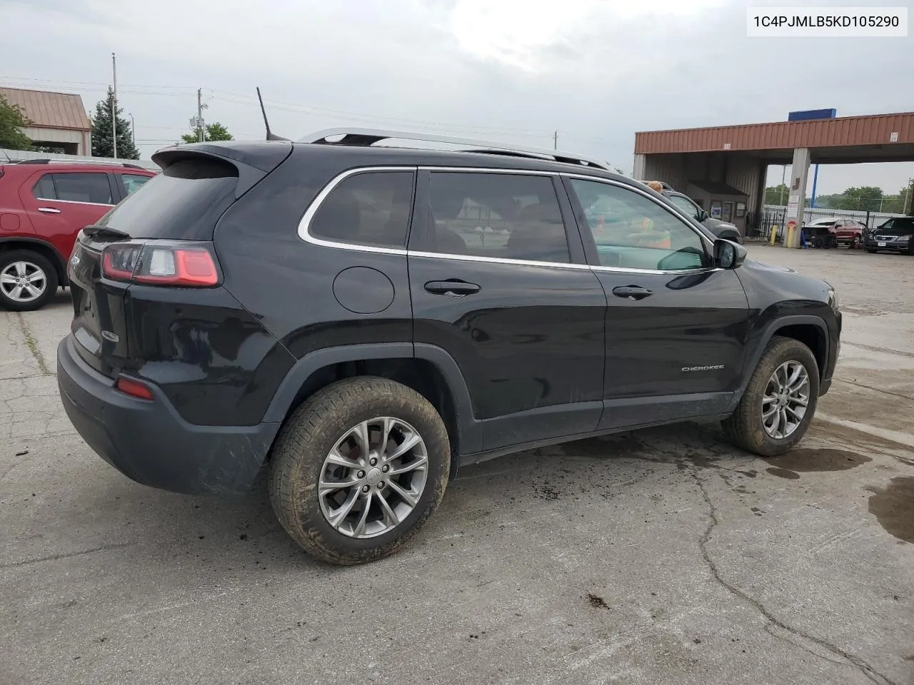 2019 Jeep Cherokee Latitude Plus VIN: 1C4PJMLB5KD105290 Lot: 59518984