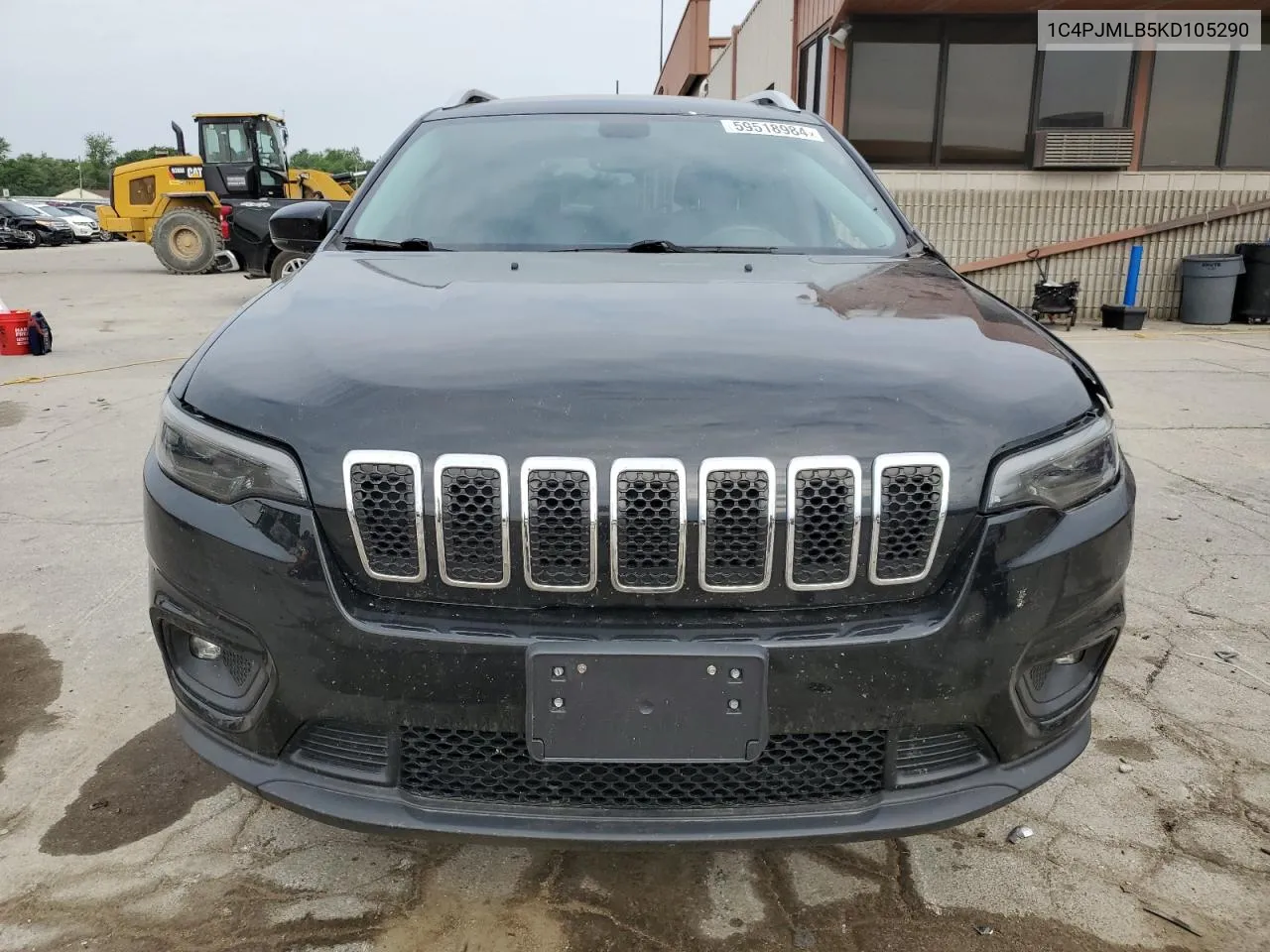 2019 Jeep Cherokee Latitude Plus VIN: 1C4PJMLB5KD105290 Lot: 59518984