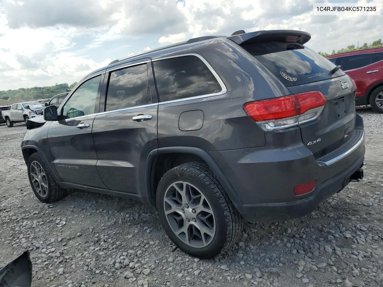 2019 Jeep Grand Cherokee Limited VIN: 1C4RJFBG4KC571235 Lot: 59530084