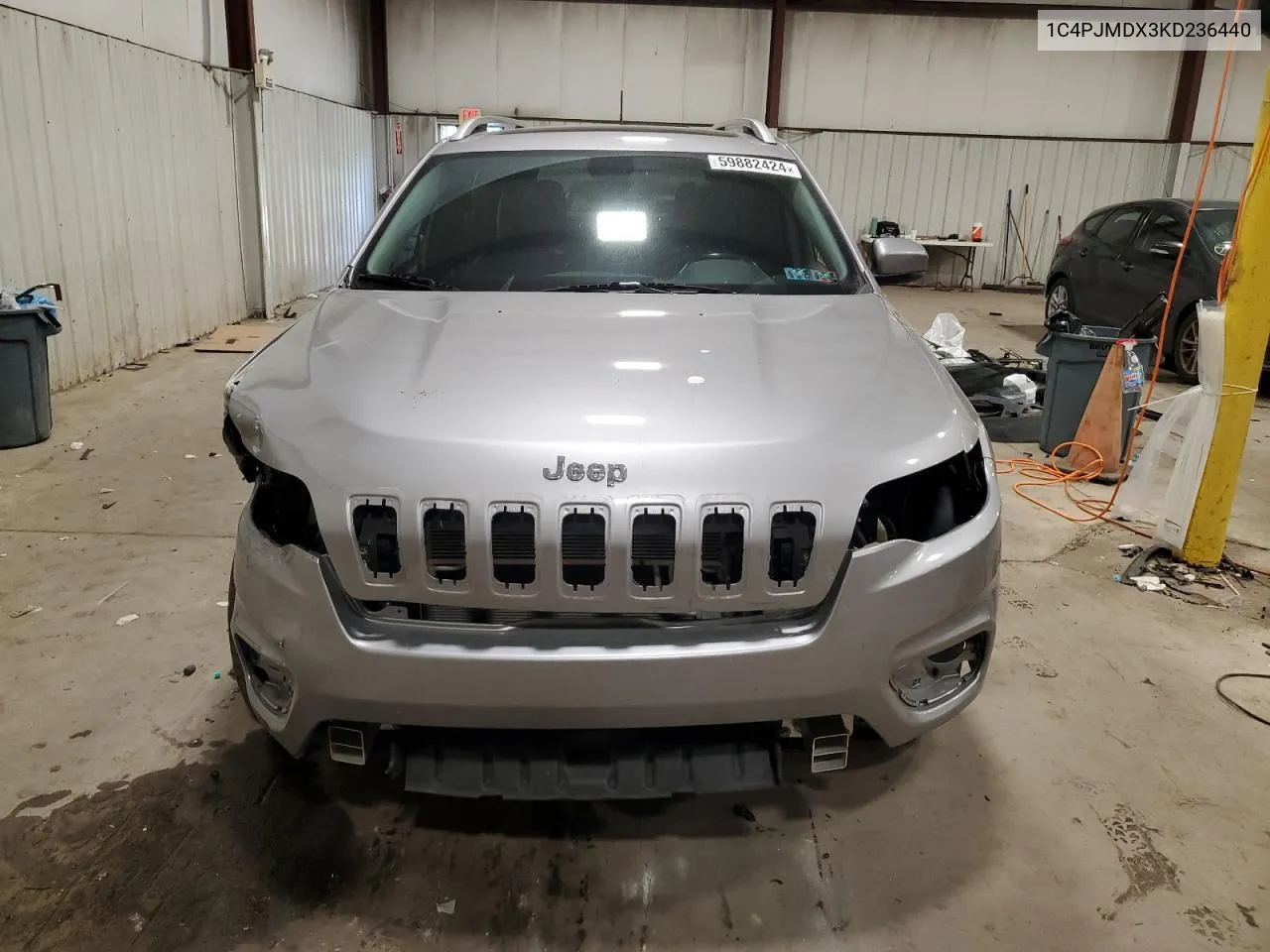 2019 Jeep Cherokee Limited VIN: 1C4PJMDX3KD236440 Lot: 59882424