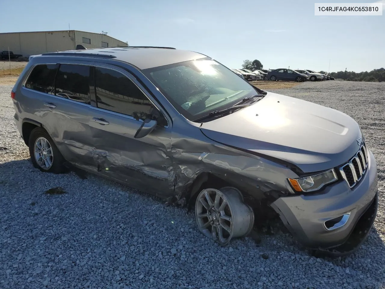 2019 Jeep Grand Cherokee Laredo VIN: 1C4RJFAG4KC653810 Lot: 59896714