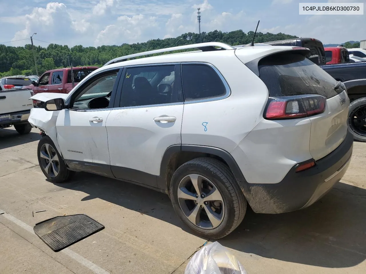 2019 Jeep Cherokee Limited VIN: 1C4PJLDB6KD300730 Lot: 59930414