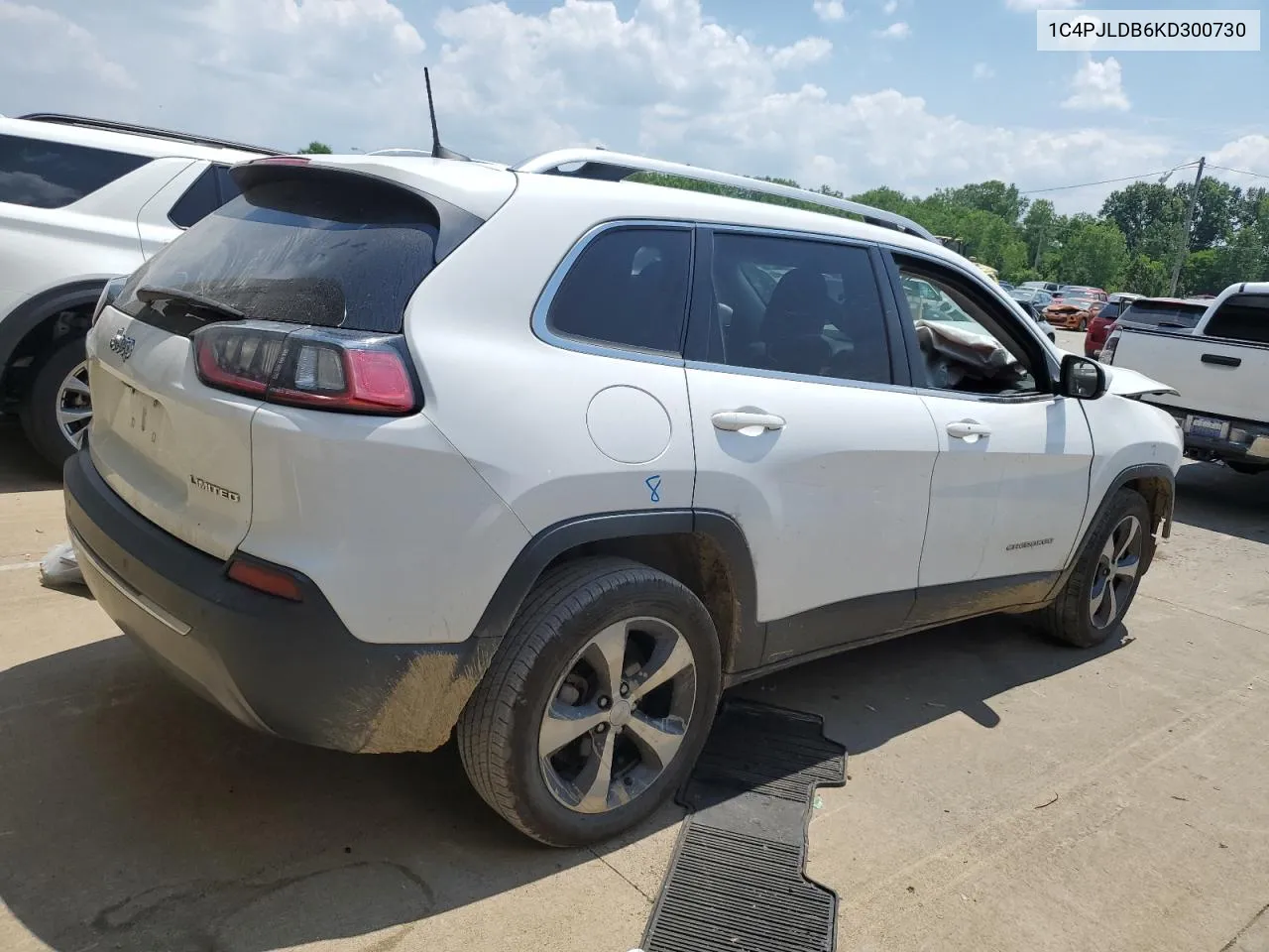 1C4PJLDB6KD300730 2019 Jeep Cherokee Limited