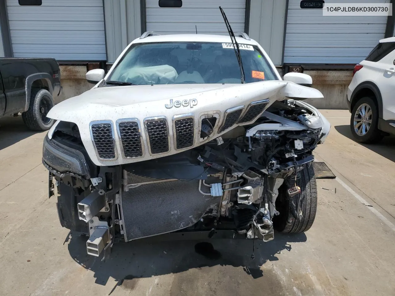 2019 Jeep Cherokee Limited VIN: 1C4PJLDB6KD300730 Lot: 59930414