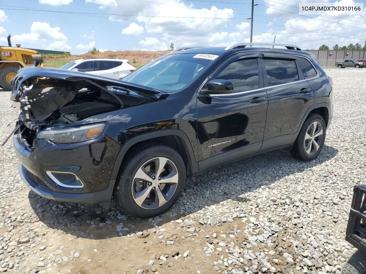 2019 Jeep Cherokee Limited VIN: 1C4PJMDX7KD310166 Lot: 59948544