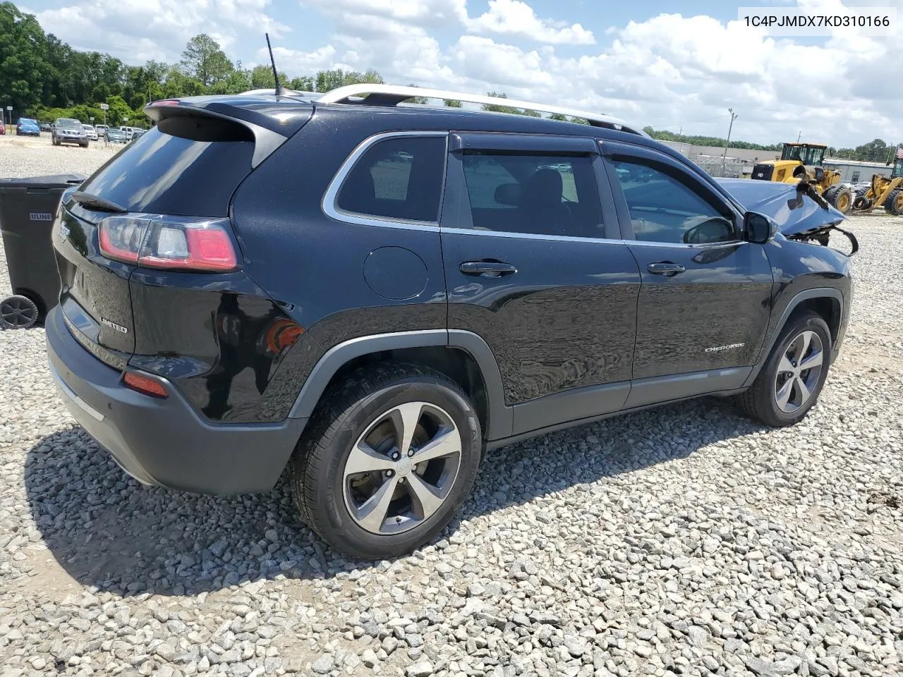 2019 Jeep Cherokee Limited VIN: 1C4PJMDX7KD310166 Lot: 59948544