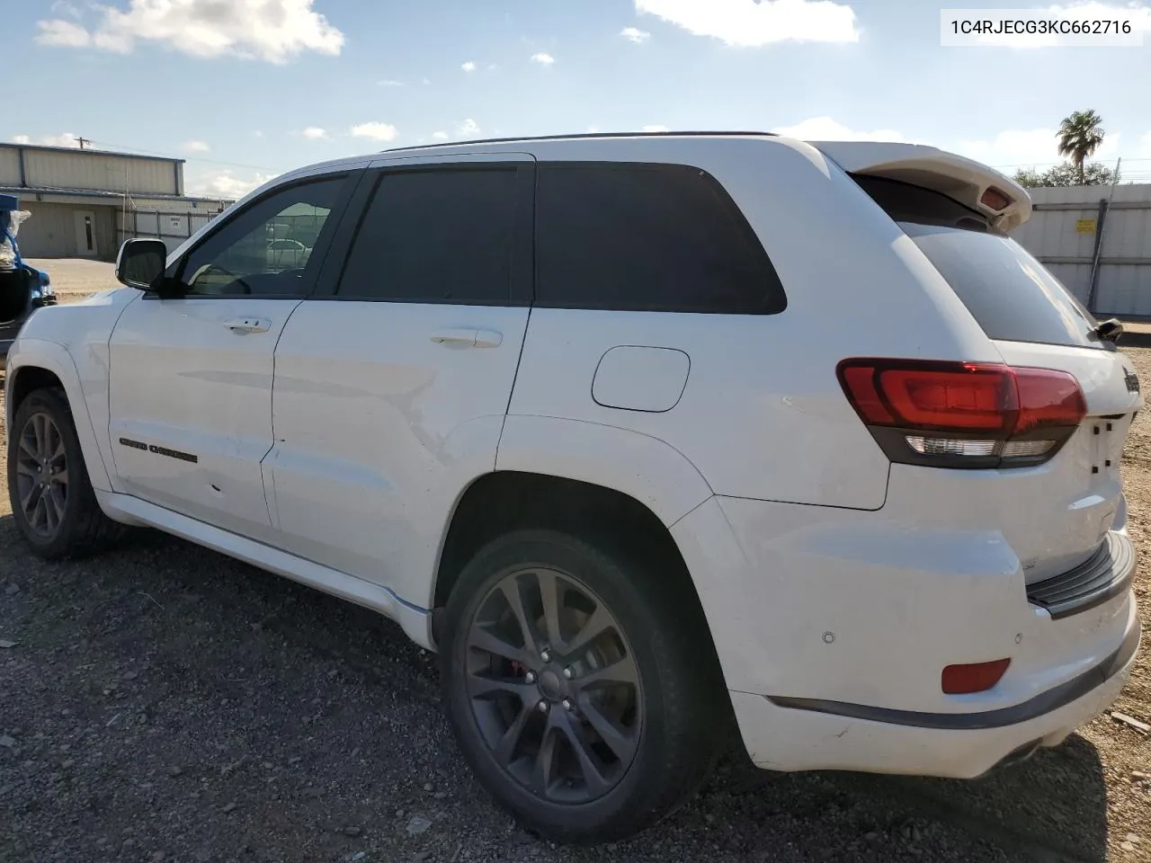 2019 Jeep Grand Cherokee Overland VIN: 1C4RJECG3KC662716 Lot: 60499304