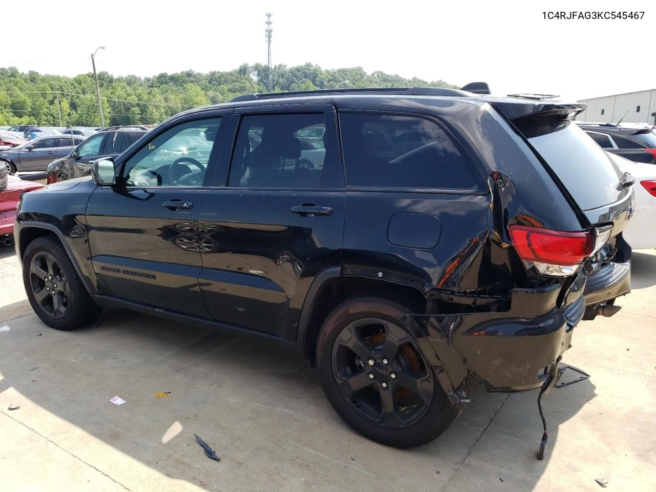 2019 Jeep Grand Cherokee Laredo VIN: 1C4RJFAG3KC545467 Lot: 60891964