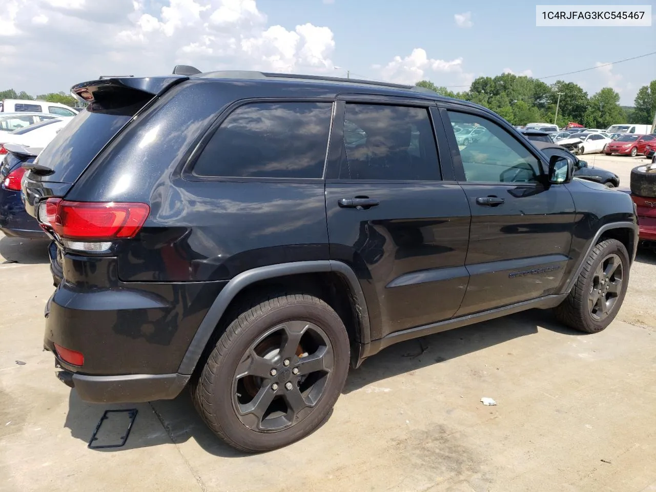 1C4RJFAG3KC545467 2019 Jeep Grand Cherokee Laredo