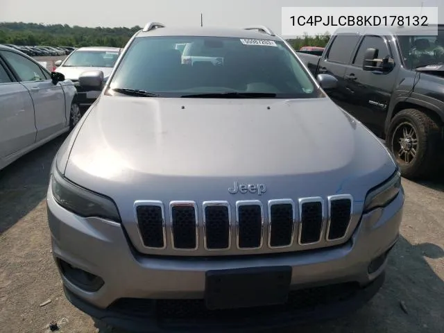 1C4PJLCB8KD178132 2019 Jeep Cherokee Latitude