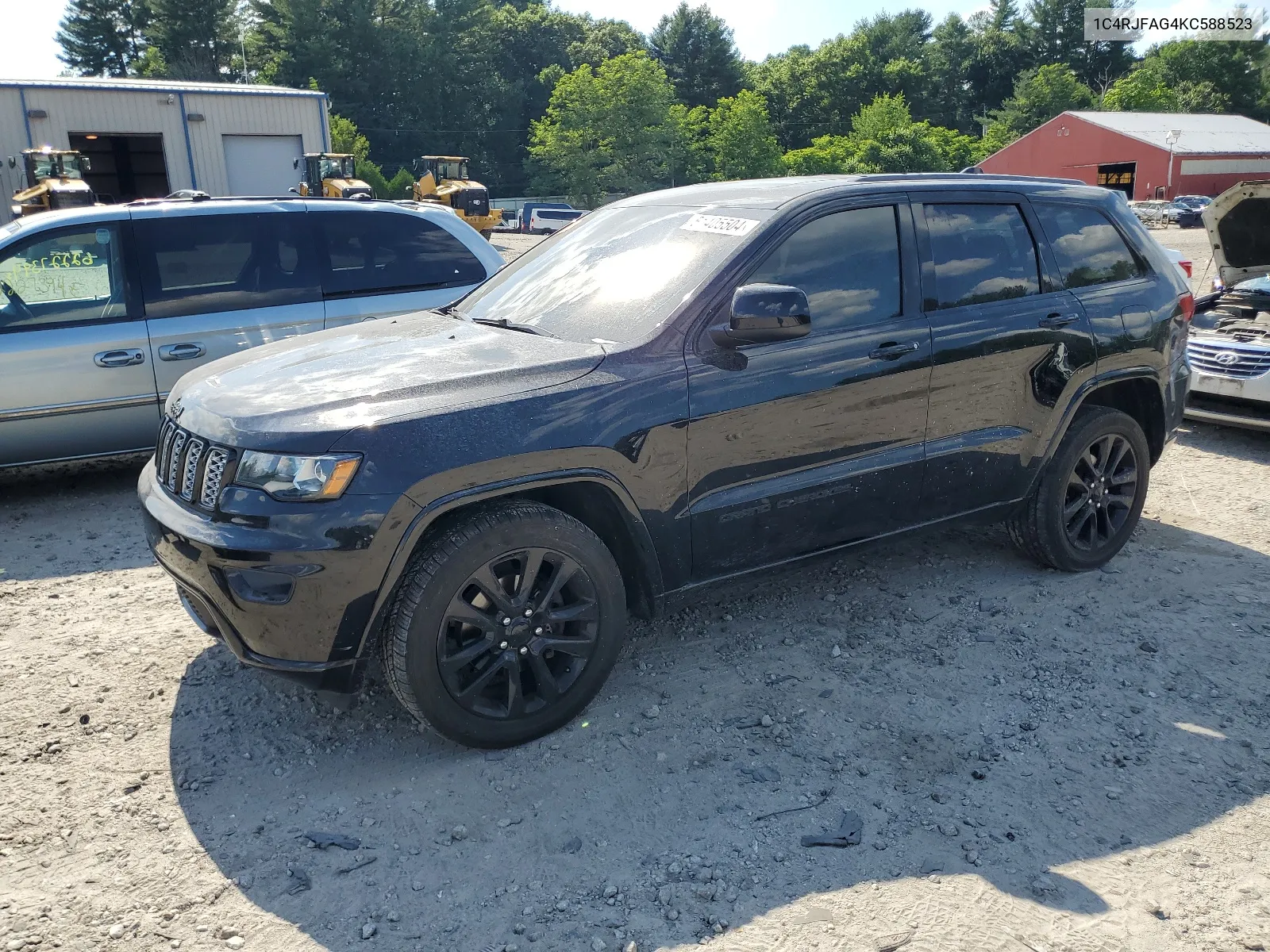 2019 Jeep Grand Cherokee Laredo VIN: 1C4RJFAG4KC588523 Lot: 61405504