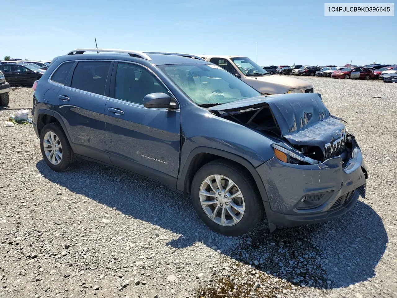 1C4PJLCB9KD396645 2019 Jeep Cherokee Latitude