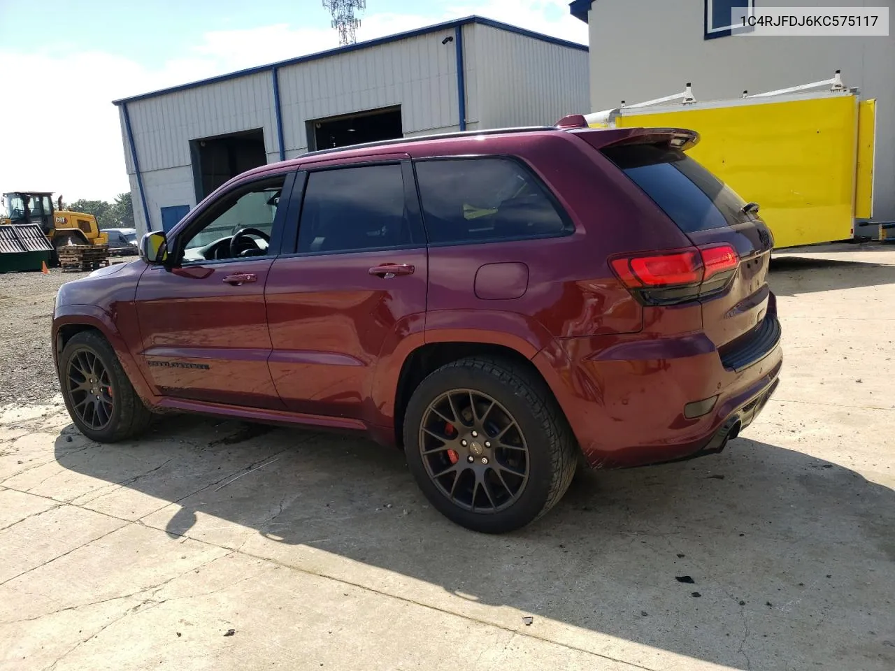 2019 Jeep Grand Cherokee Srt-8 VIN: 1C4RJFDJ6KC575117 Lot: 61697204