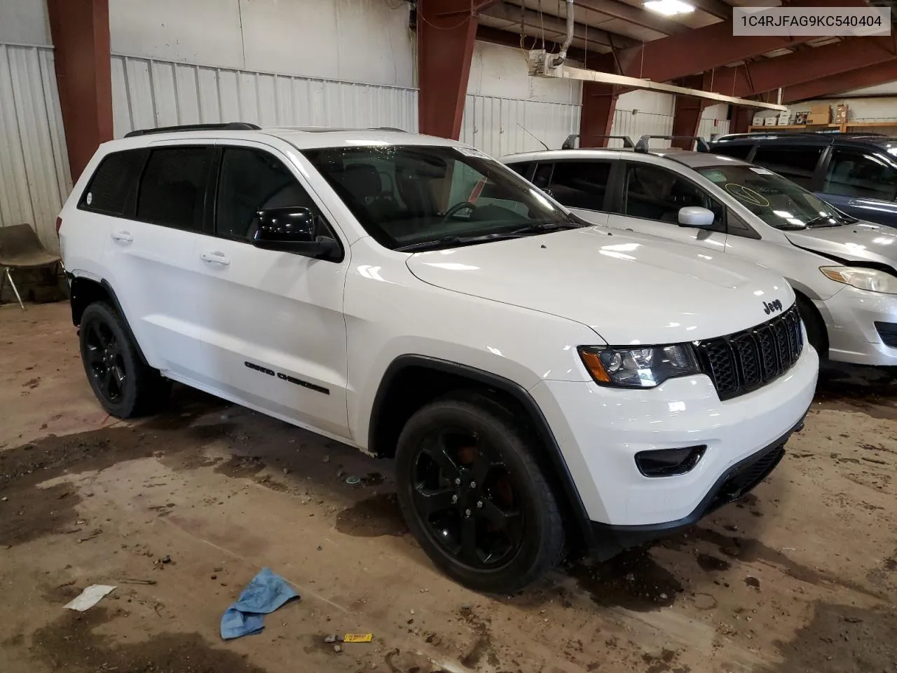 1C4RJFAG9KC540404 2019 Jeep Grand Cherokee Laredo