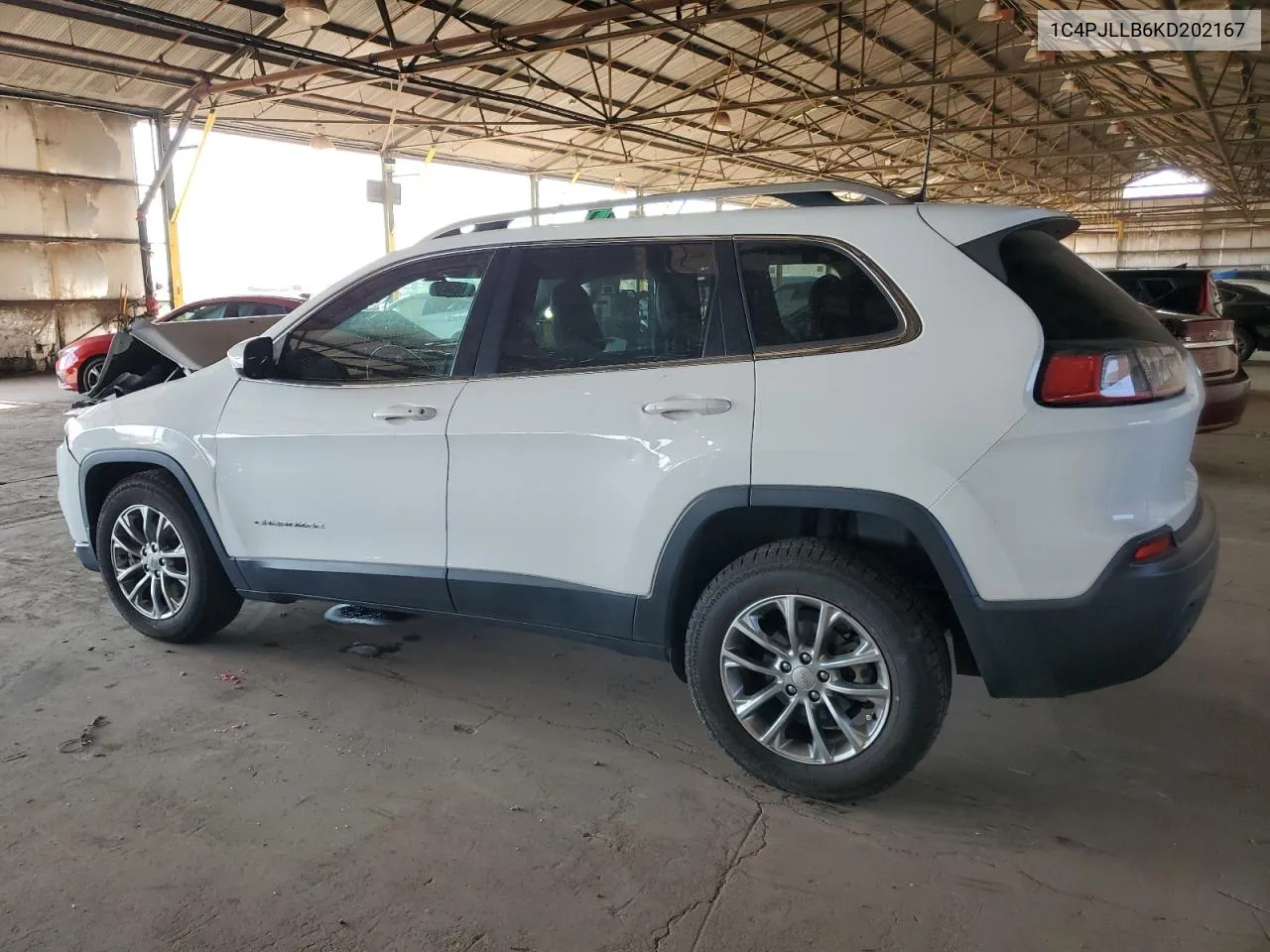 2019 Jeep Cherokee Latitude Plus VIN: 1C4PJLLB6KD202167 Lot: 61859834