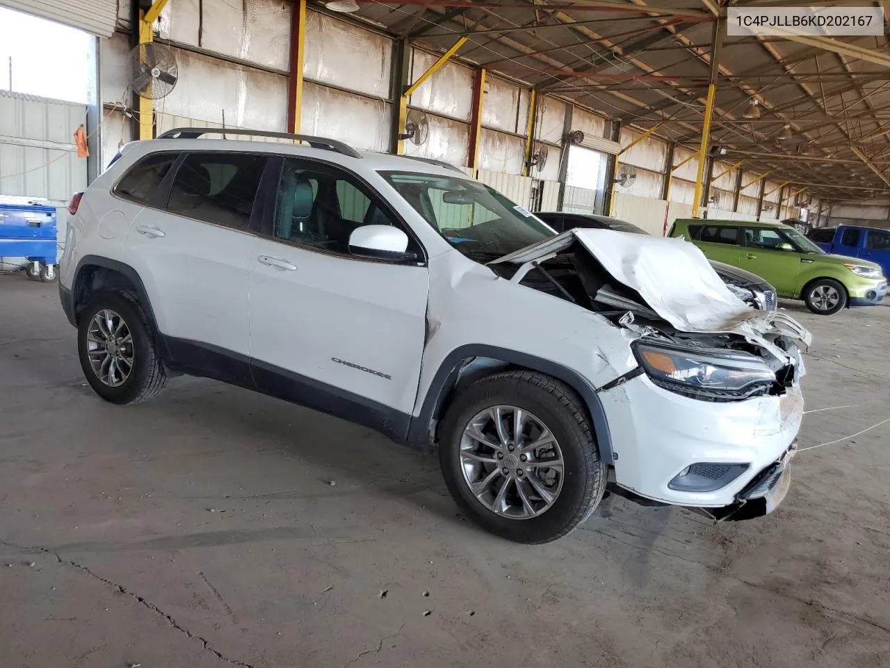 1C4PJLLB6KD202167 2019 Jeep Cherokee Latitude Plus