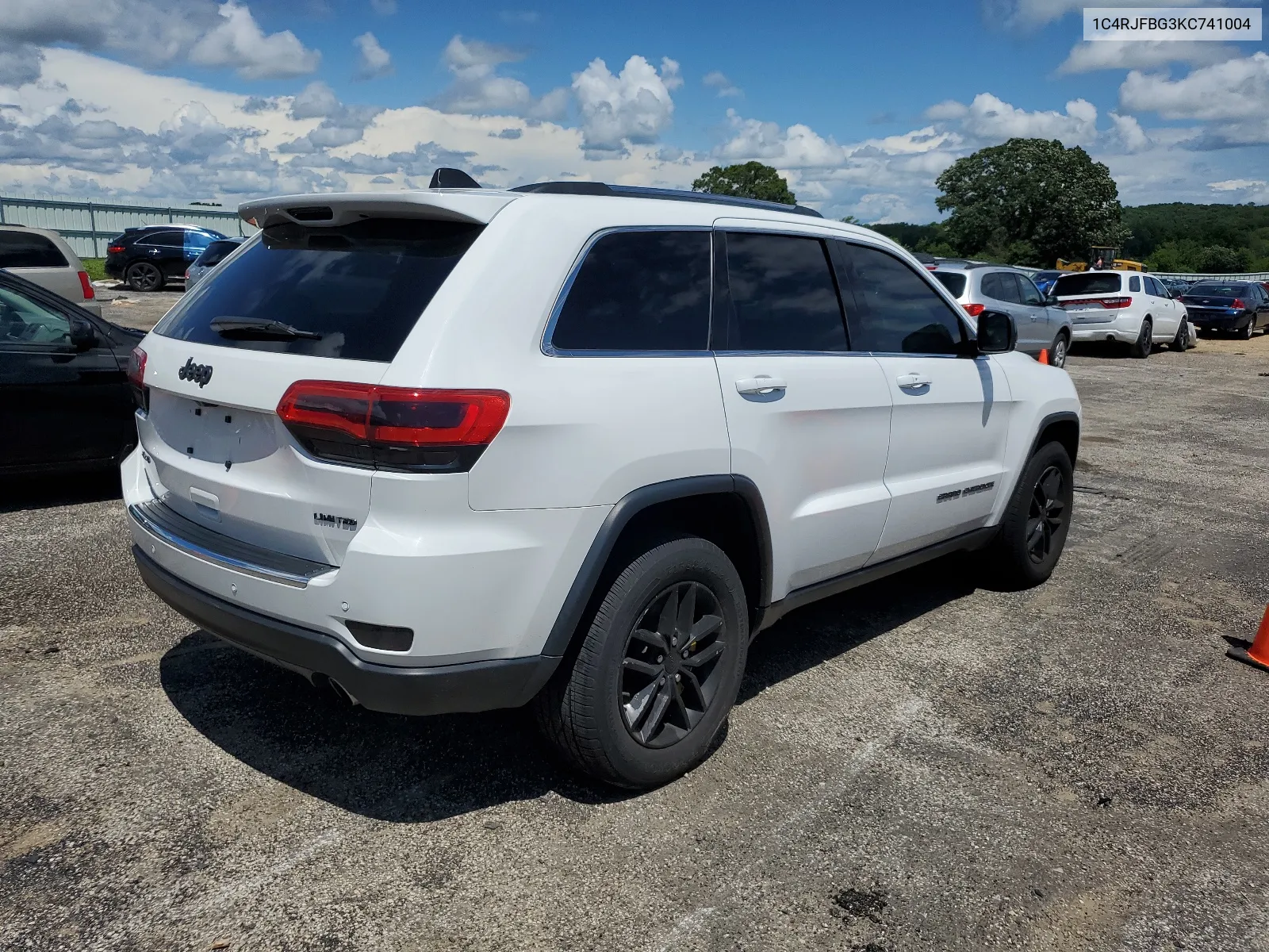 1C4RJFBG3KC741004 2019 Jeep Grand Cherokee Limited