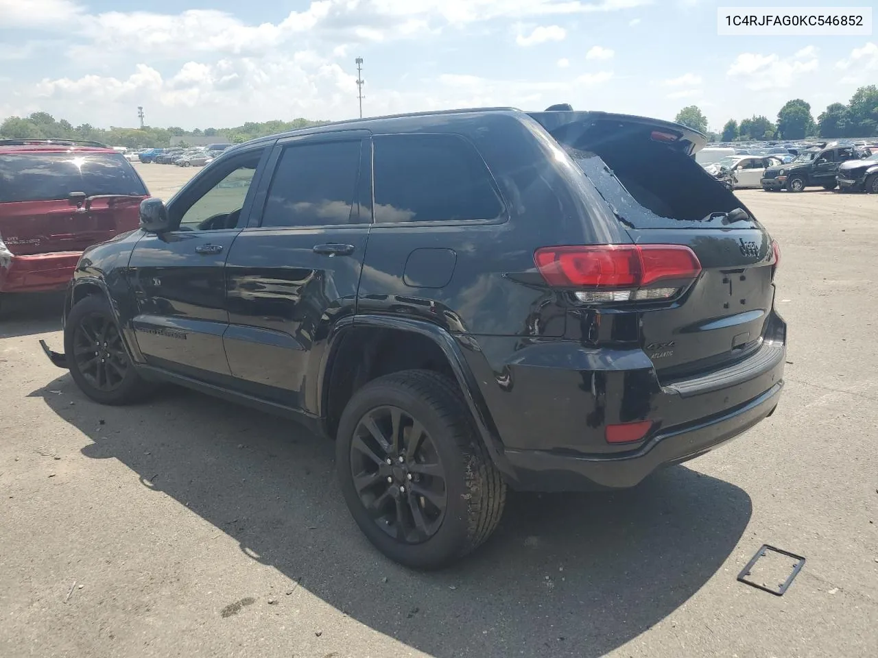 2019 Jeep Grand Cherokee Laredo VIN: 1C4RJFAG0KC546852 Lot: 62063284