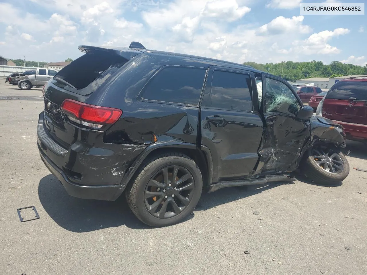 2019 Jeep Grand Cherokee Laredo VIN: 1C4RJFAG0KC546852 Lot: 62063284