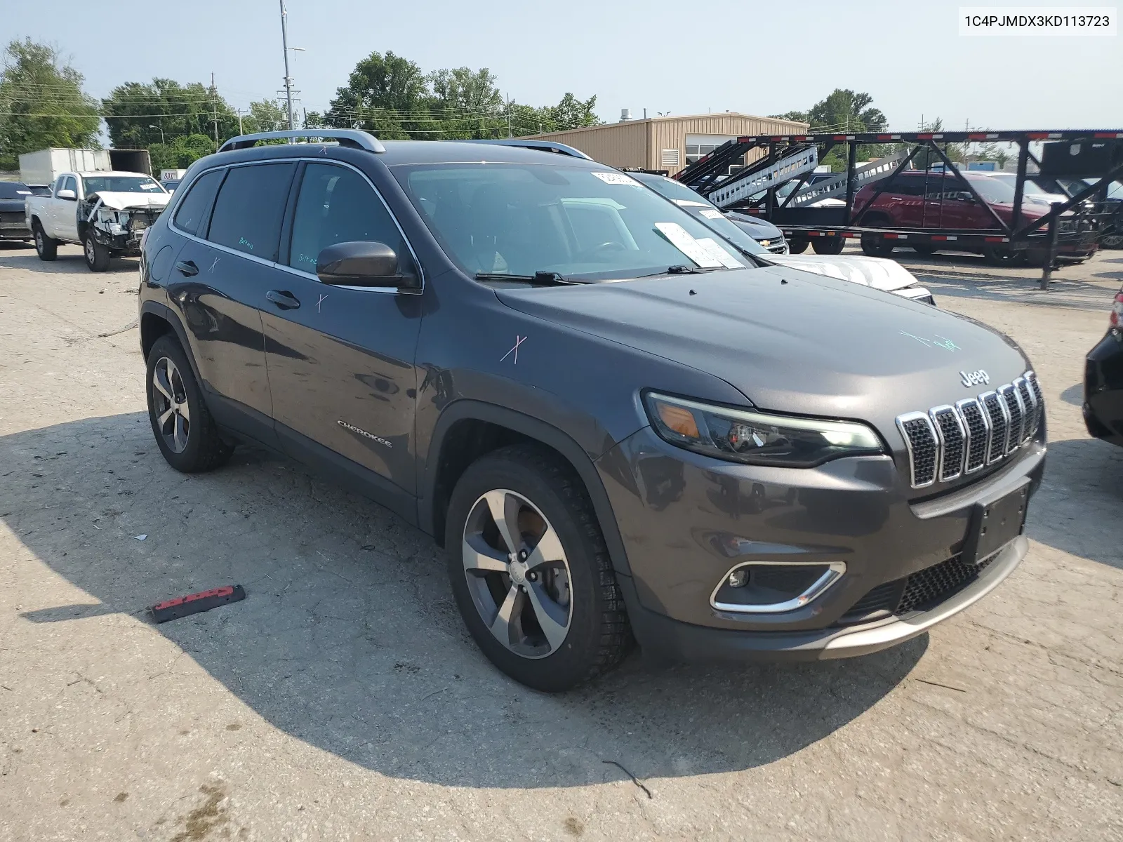 1C4PJMDX3KD113723 2019 Jeep Cherokee Limited