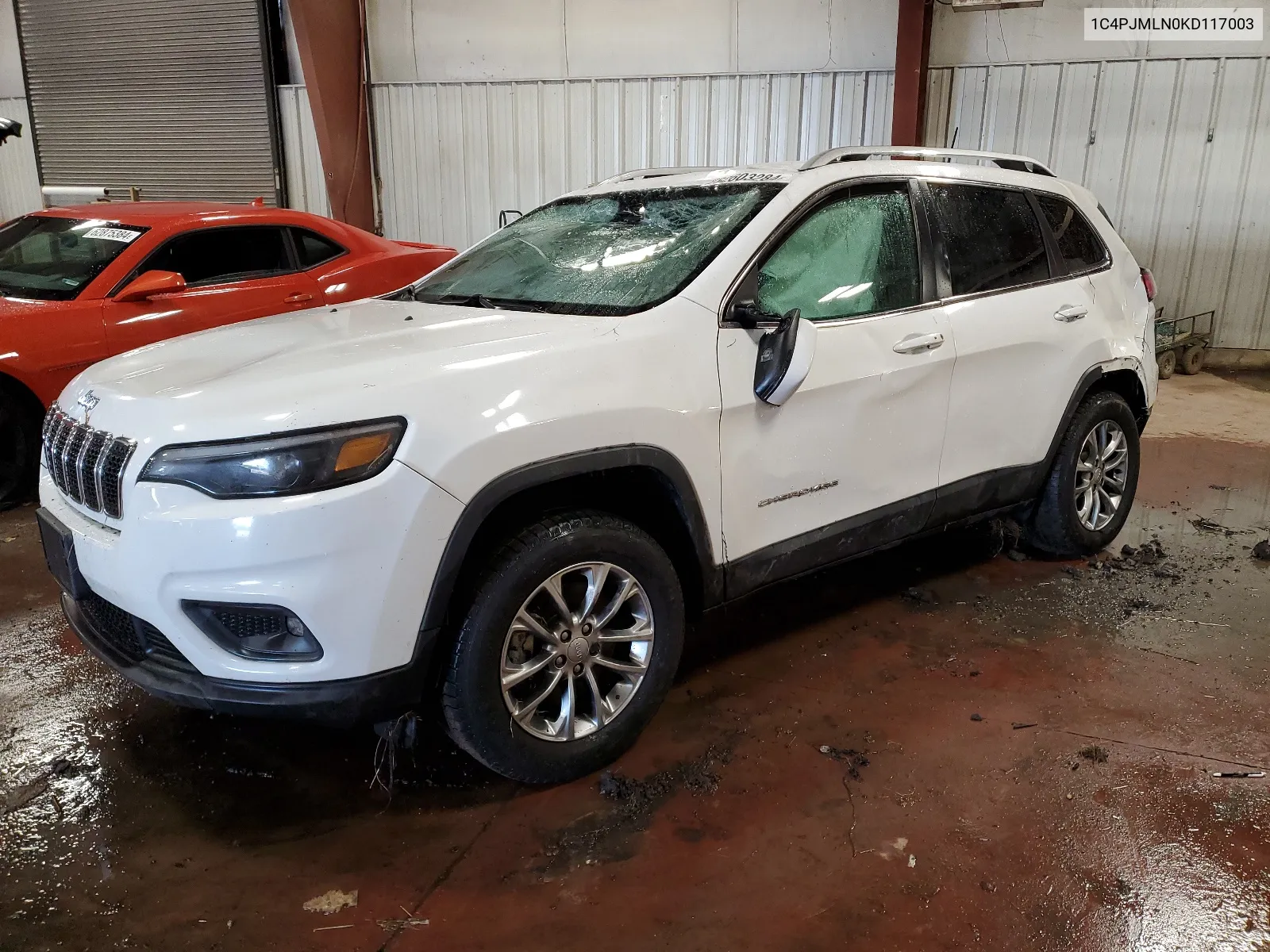 2019 Jeep Cherokee Latitude Plus VIN: 1C4PJMLN0KD117003 Lot: 62603284