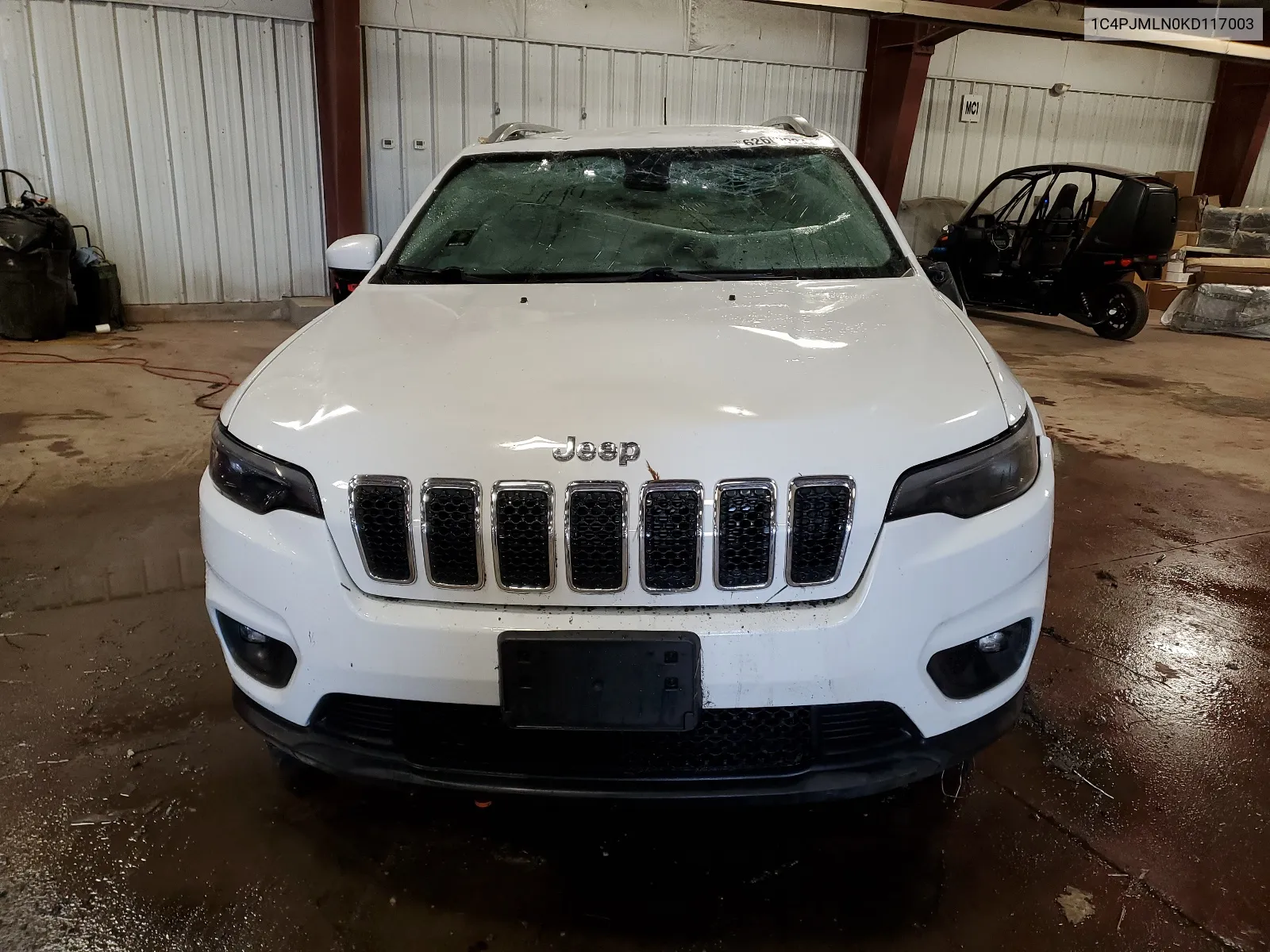 2019 Jeep Cherokee Latitude Plus VIN: 1C4PJMLN0KD117003 Lot: 62603284