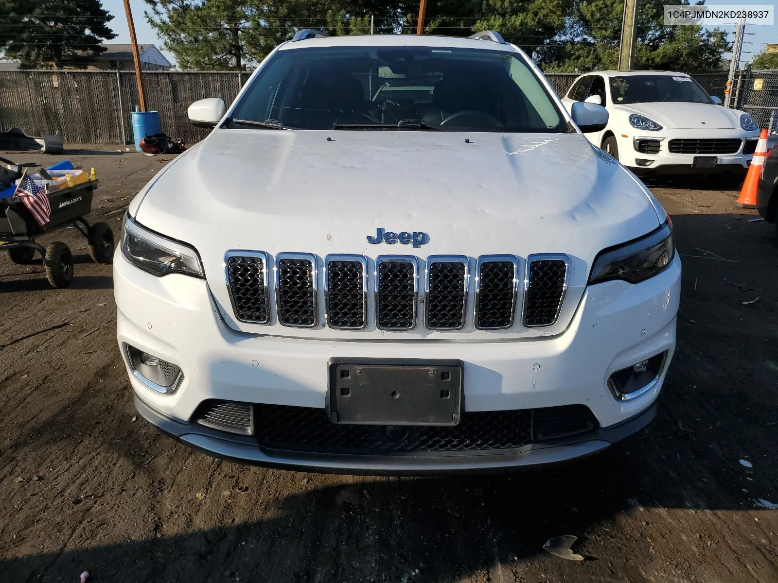 2019 Jeep Cherokee Limited VIN: 1C4PJMDN2KD238937 Lot: 62751064