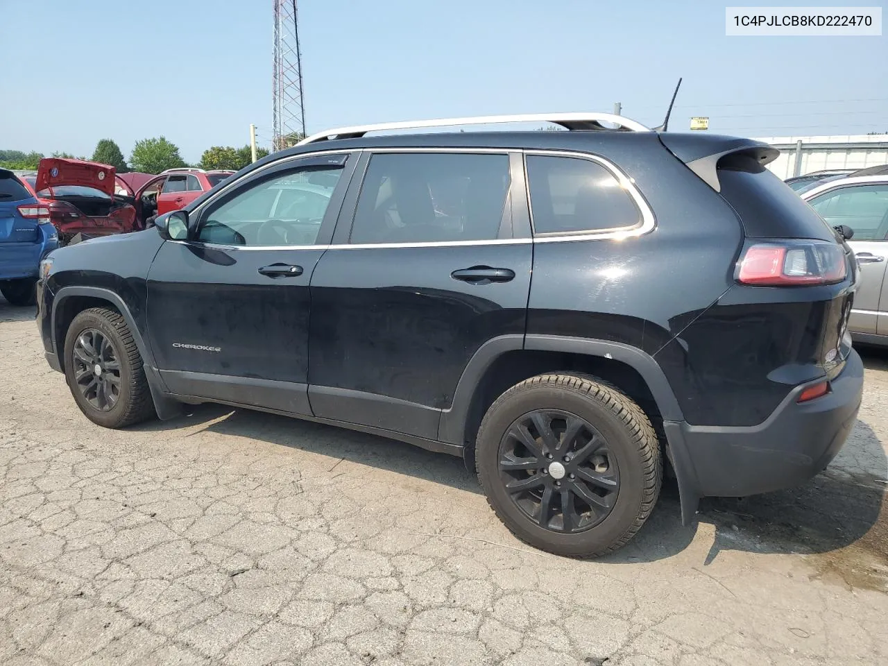 2019 Jeep Cherokee Latitude VIN: 1C4PJLCB8KD222470 Lot: 62879144