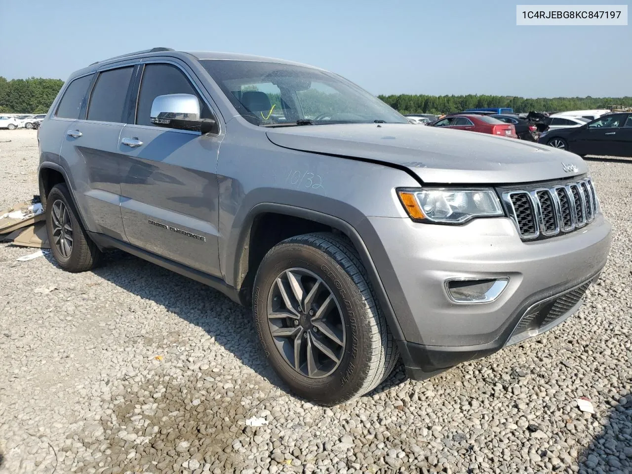 2019 Jeep Grand Cherokee Limited VIN: 1C4RJEBG8KC847197 Lot: 62928214