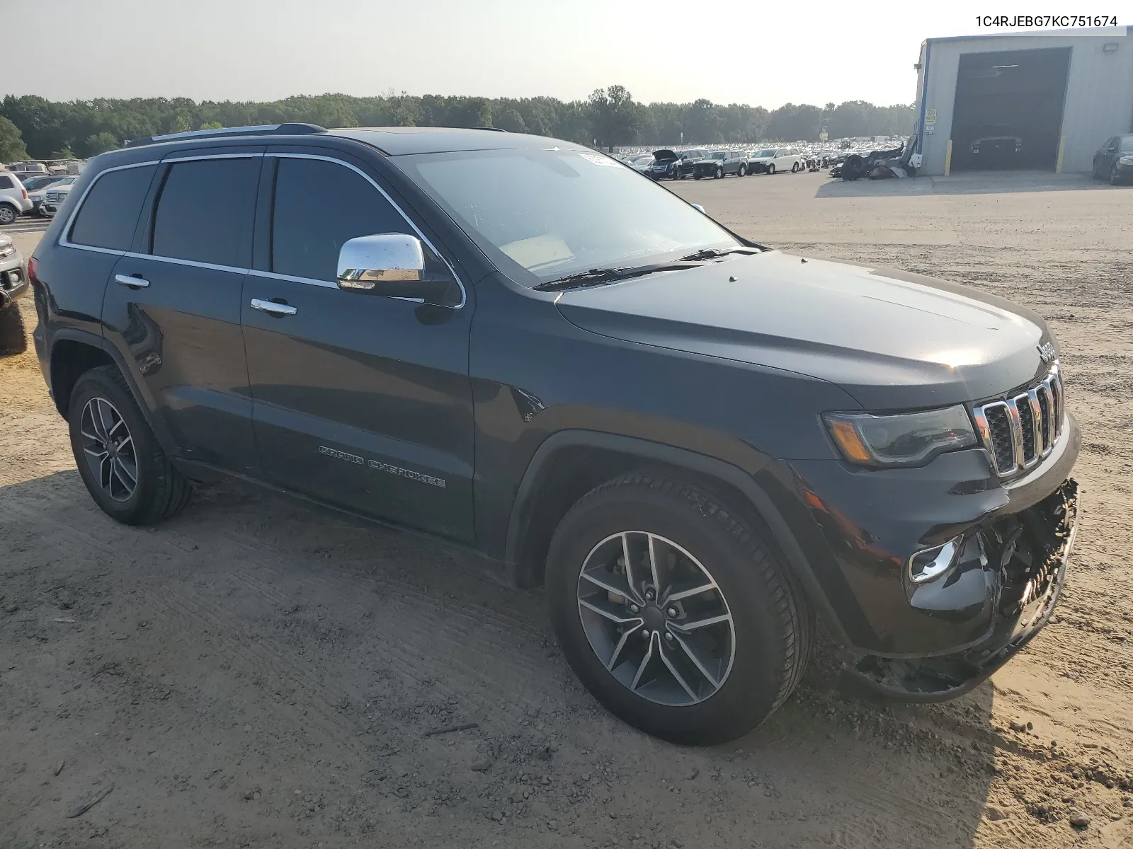 2019 Jeep Grand Cherokee Limited VIN: 1C4RJEBG7KC751674 Lot: 63257234