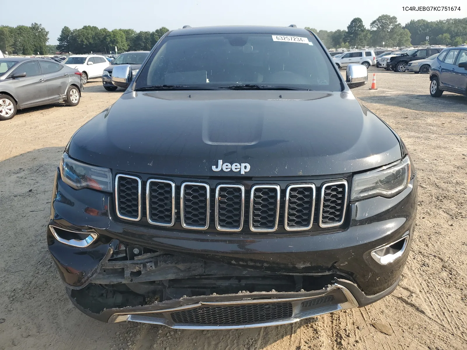 1C4RJEBG7KC751674 2019 Jeep Grand Cherokee Limited