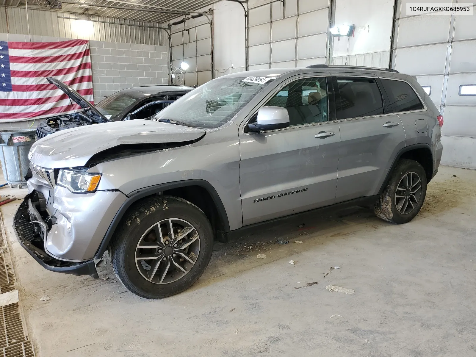 2019 Jeep Grand Cherokee Laredo VIN: 1C4RJFAGXKC685953 Lot: 63429864