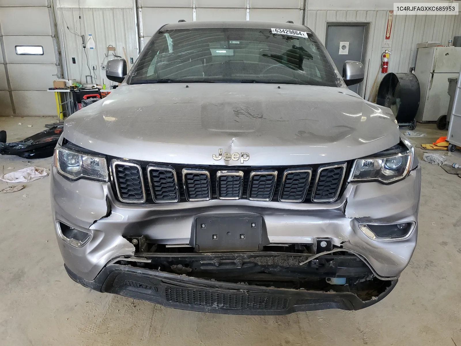 2019 Jeep Grand Cherokee Laredo VIN: 1C4RJFAGXKC685953 Lot: 63429864